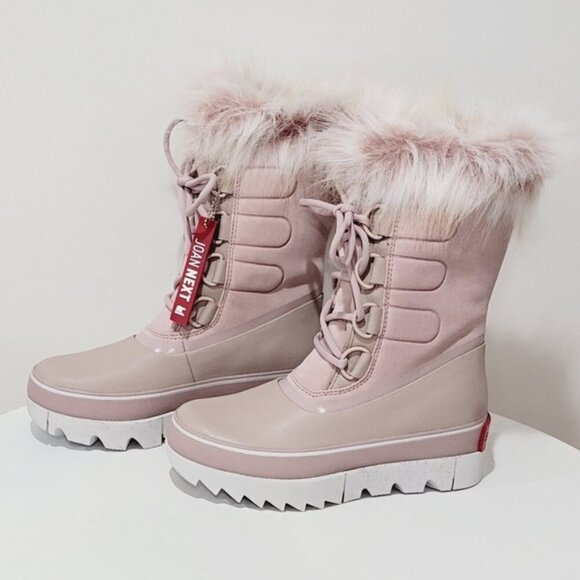 Sorel Joan Of Artic Mauve Waterproof Boots - Picture 1 of 9